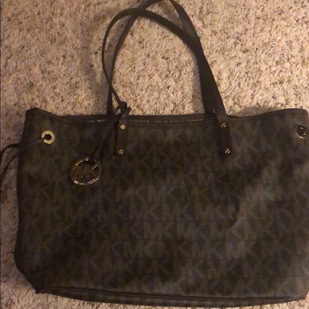 Brown Reversible Michael Kors Tote